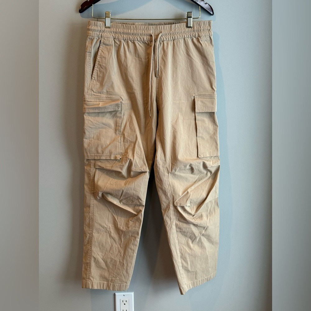 OAK + FORT Beige Cargo Pants